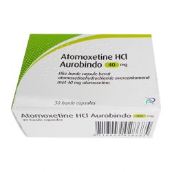 Атомоксетин HCL 40 мг Европа :: Аналог Когниттера :: Aurobindo капс. №30 в Сочи и области фото